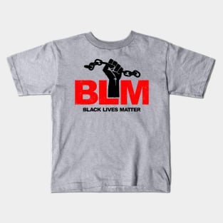 Black Lives Matter 1 (for Light Color Shirts) Kids T-Shirt